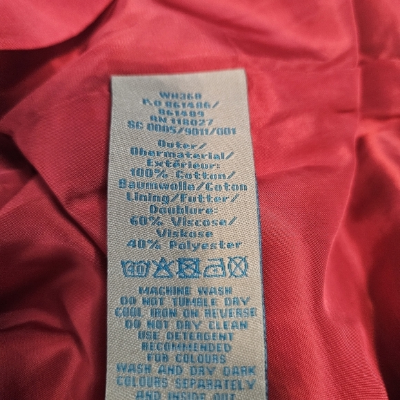 Boden Rust & Blue Geometric Corduroy Short Sleeve Sheath Dress Size 6 Women F46 - Picture 8 of 11